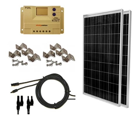 best marine solar panels: WindyNation 200 Watt Solar Panel