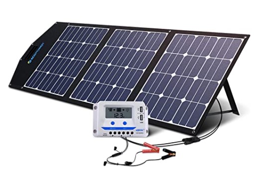 best portable solar panels for rv: ACOPOWER 120W Portable Solar Panel Kits