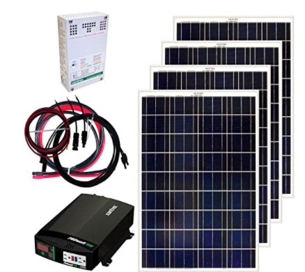 best solar panel kit for shed: 400-Watt Off-Grid Solar Panel Kit