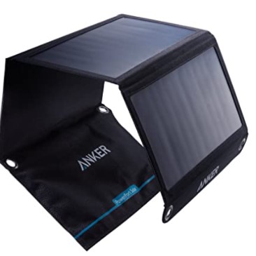 best solar panel for backpacking: Solar Charger with Foldable Panel