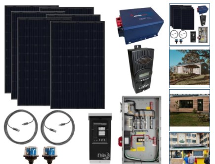 solar panels for tiny houses: 1.98kW Off-Grid Tiny House Solar Power System
